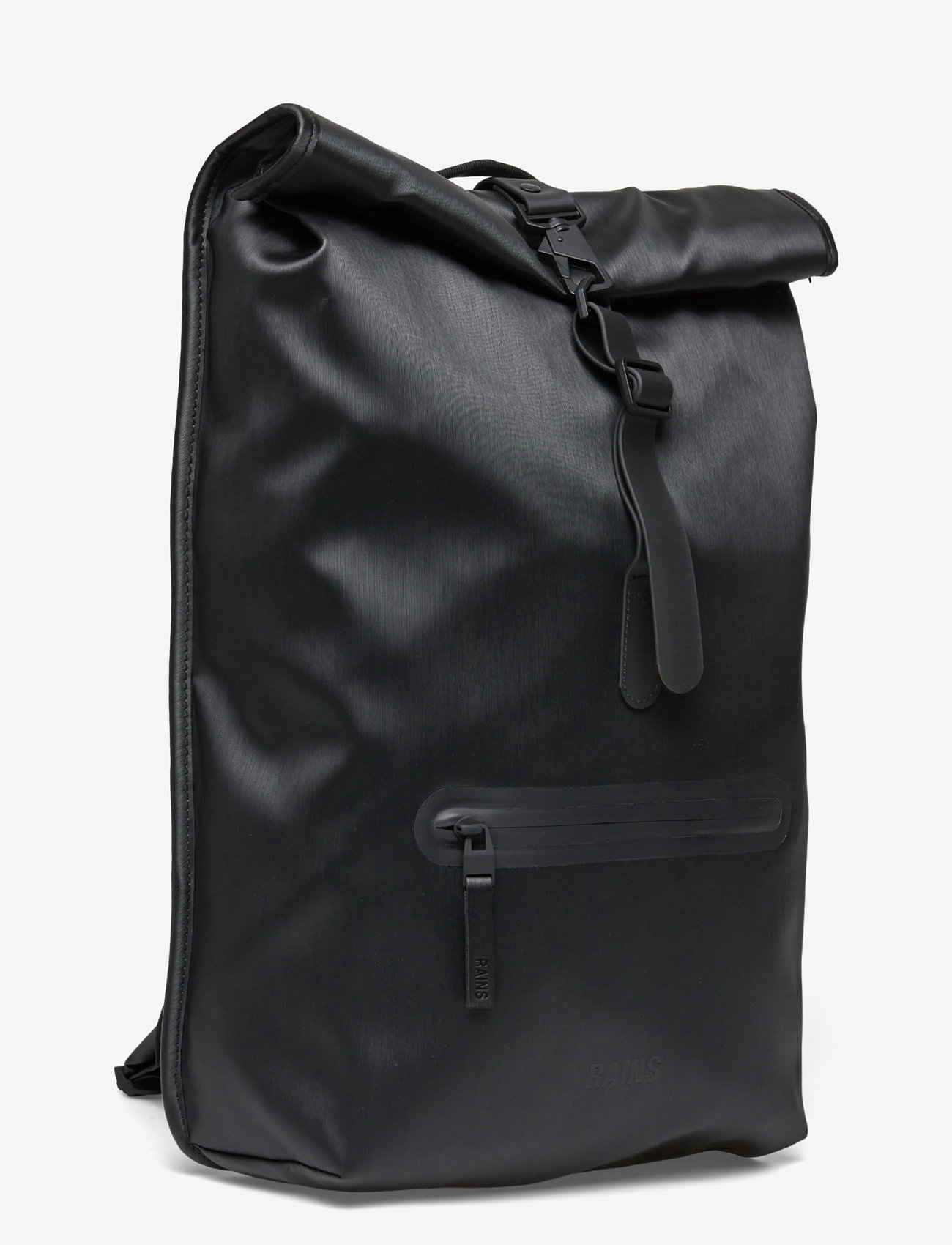 Rains - Rolltop Rucksack W3 - sacs à dos à roulettes - black grain - 2