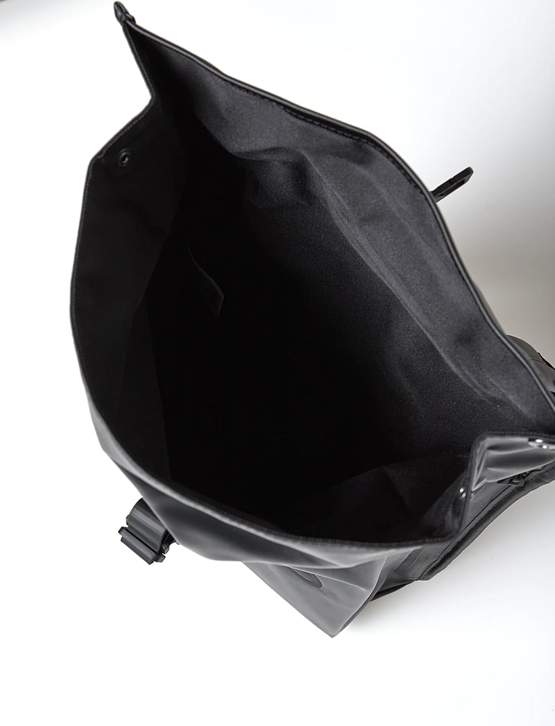 Rains - Rolltop Rucksack W3 - sacs à dos à roulettes - black grain - 3