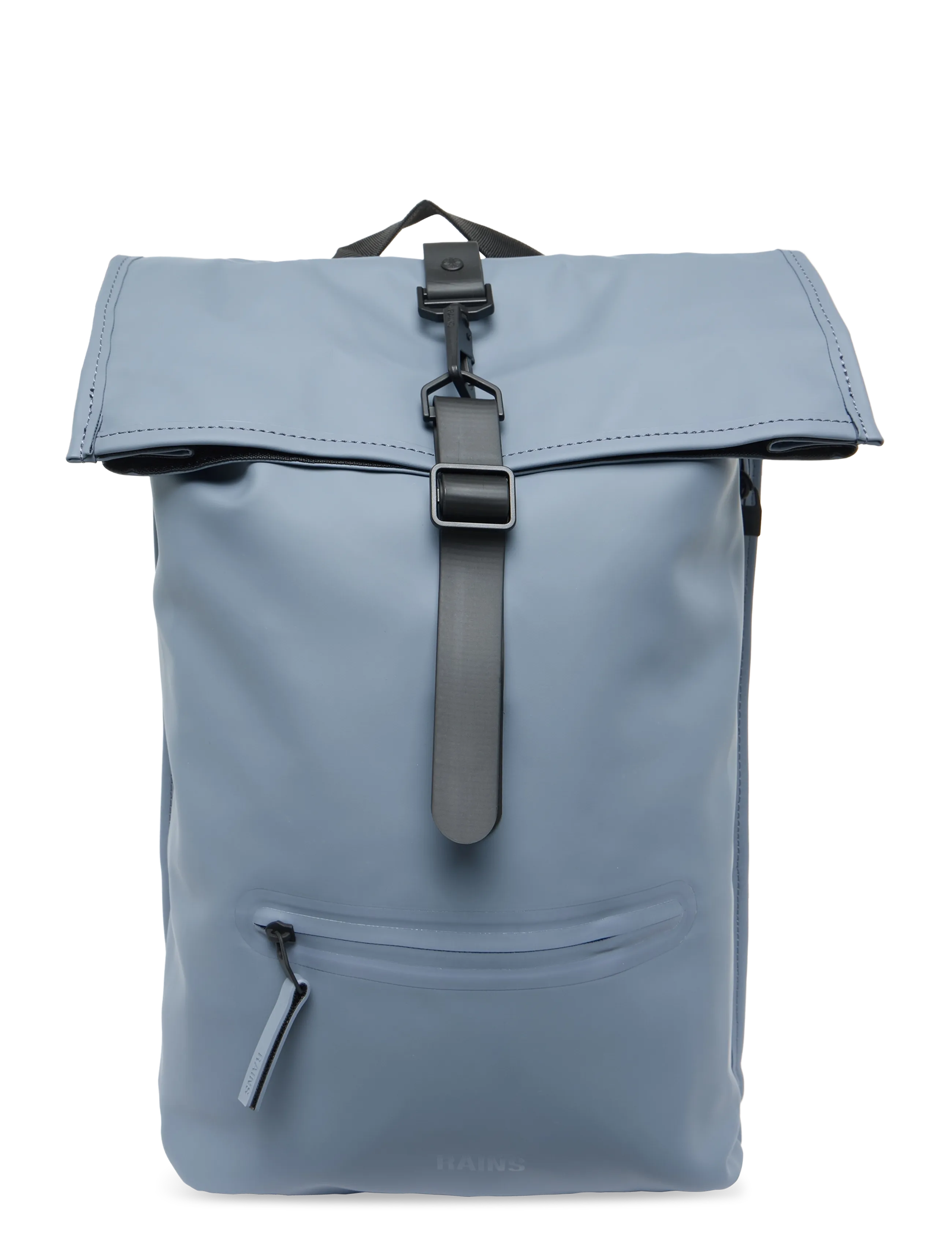 Rains Rolltop Rucksack W3, One Size, Bags, Blau - Backpacks, Frauen