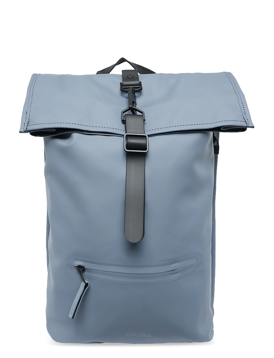 Rains - Rolltop Rucksack W3 - rolltop-ryggsäckar - blue dusk - 0