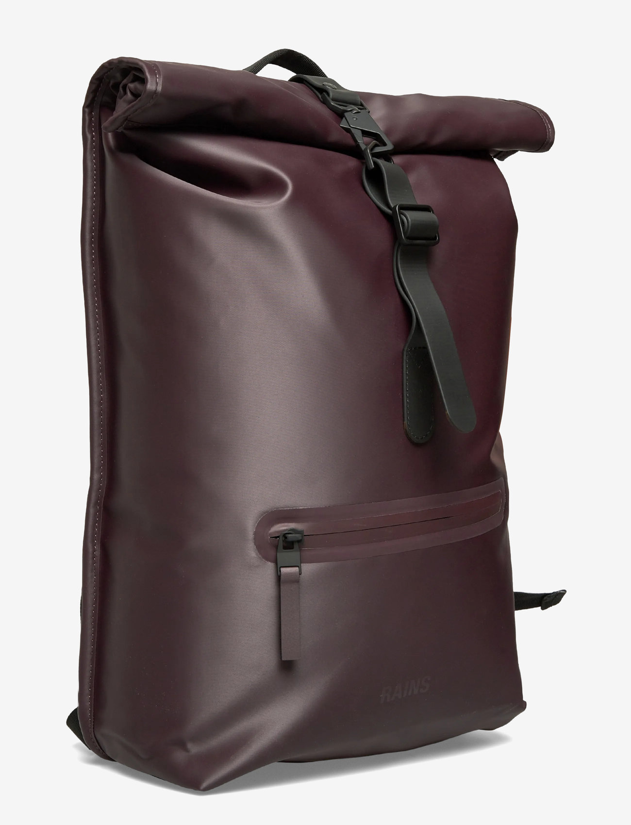 Rains - Rolltop Rucksack W3 - wasserdichte taschen - depth - 2