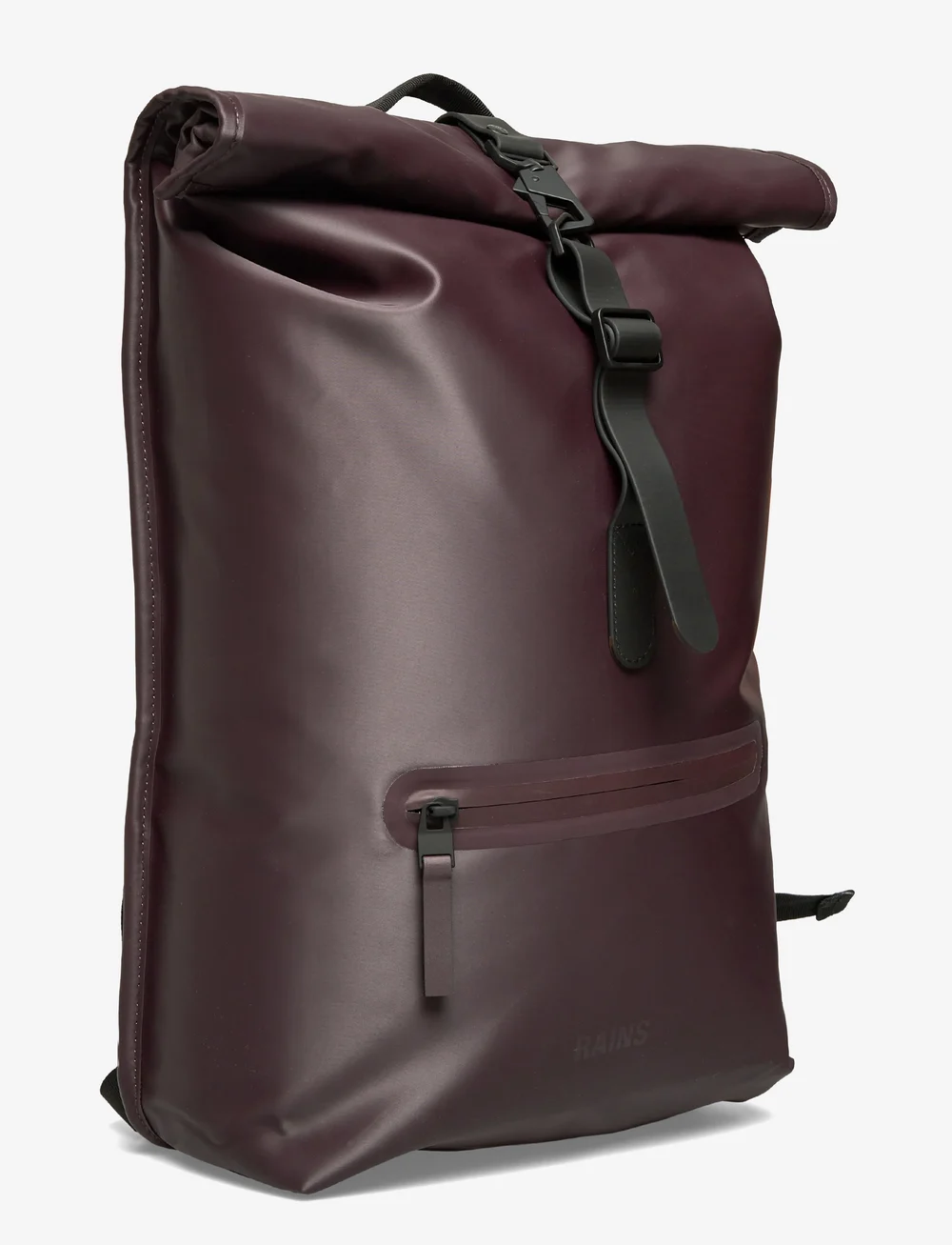 Rains - Rolltop Rucksack W3 - wasserdichte taschen - depth - 2