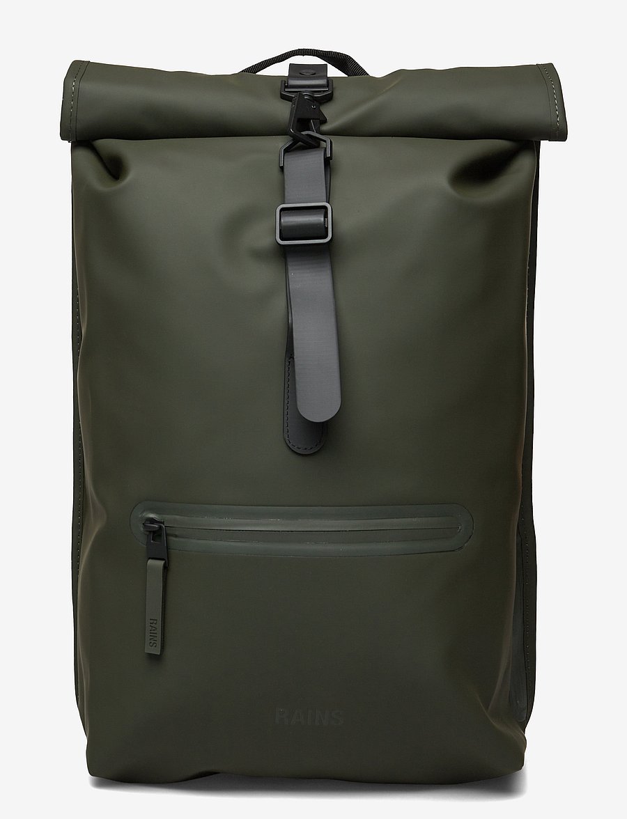 Rains - Rolltop Rucksack W3 - rolltop-rugzakken - green - 1