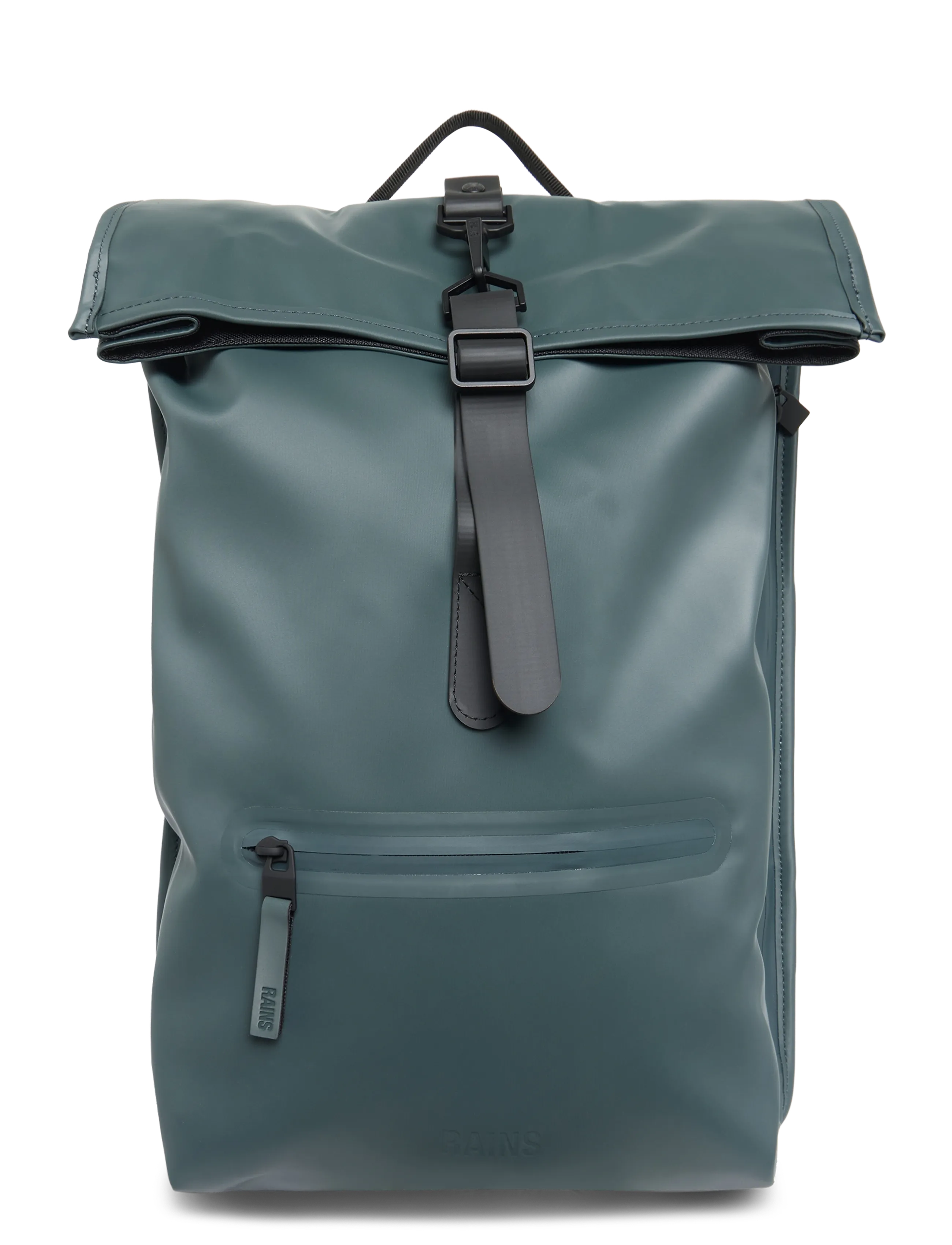 Rains Rolltop Rucksack W3, One Size, Bags, Grün - Backpacks, Frauen