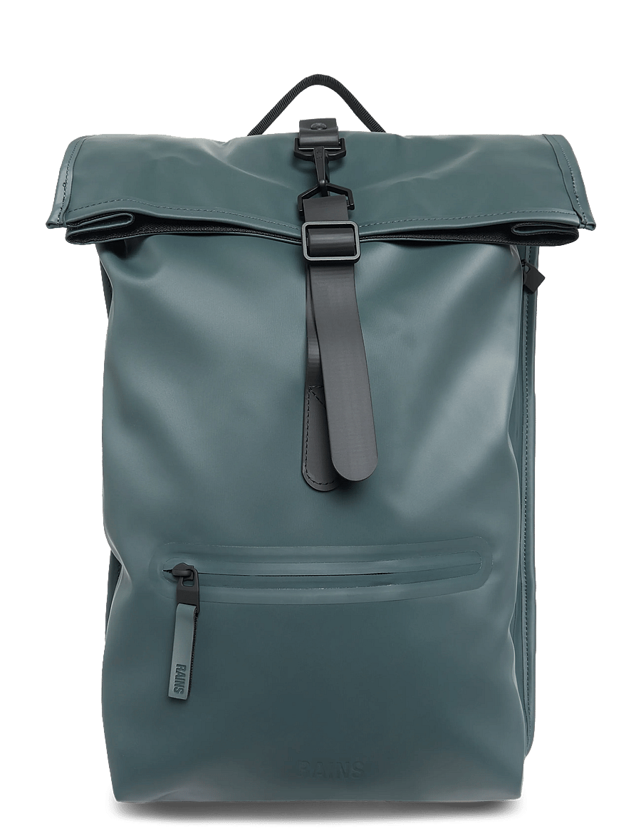 Rains - Rolltop Rucksack W3 - rucksäcke mit rollverschluss - mystique - 0