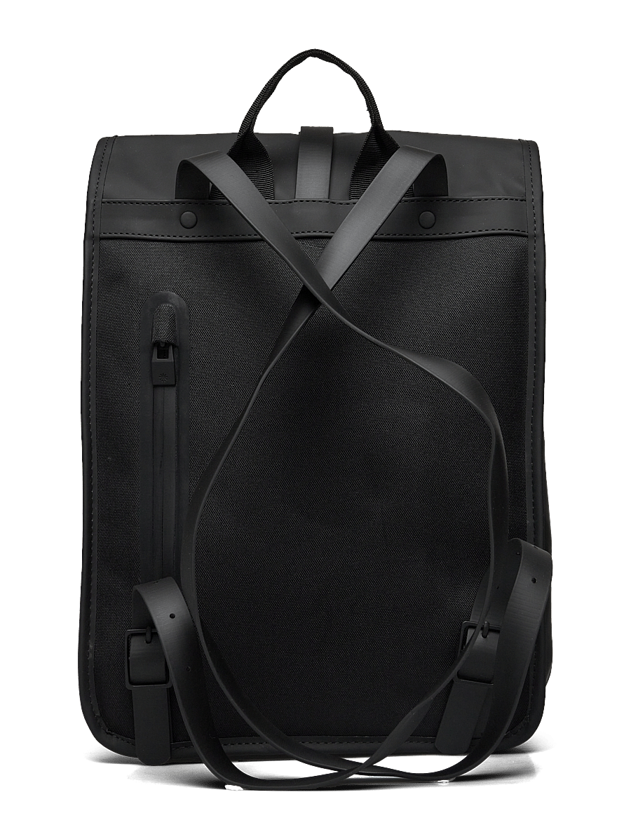 Rains - Rolltop Rucksack Mini W3 - rucksäcke mit rollverschluss - black - 2
