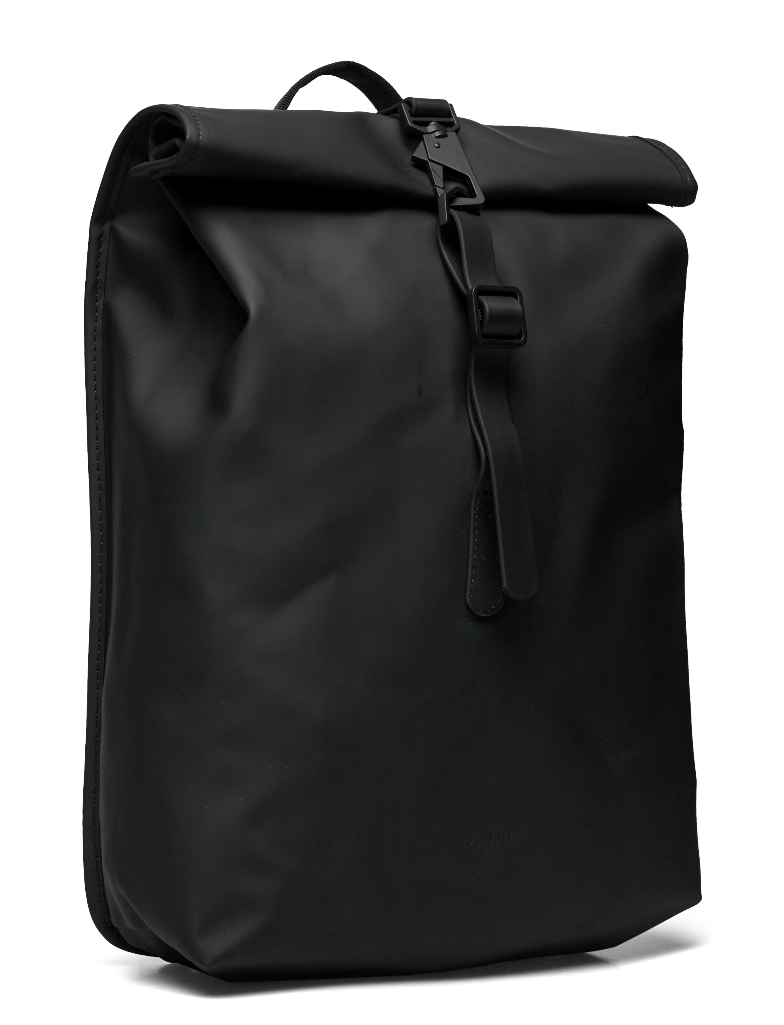 Rains - Rolltop Rucksack Mini W3 - accessoarer - black - 3