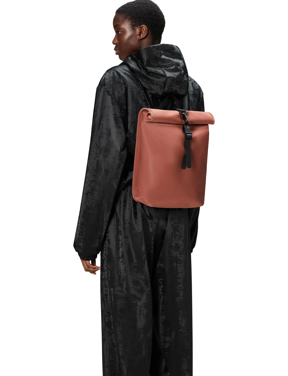 Rains - Rolltop Rucksack Mini W3 - wasserdichte taschen - honor - 4