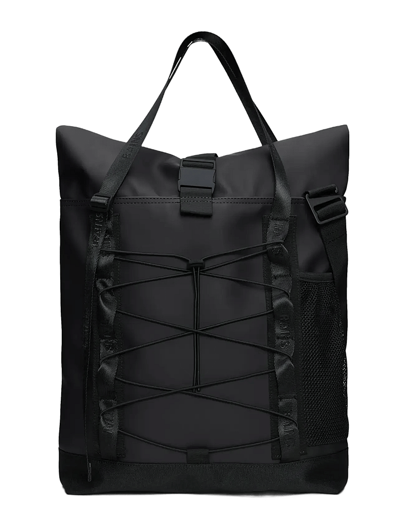 Rains - Trail Rolltop Tote Bag W3 - torby wodoodporne - black - 1