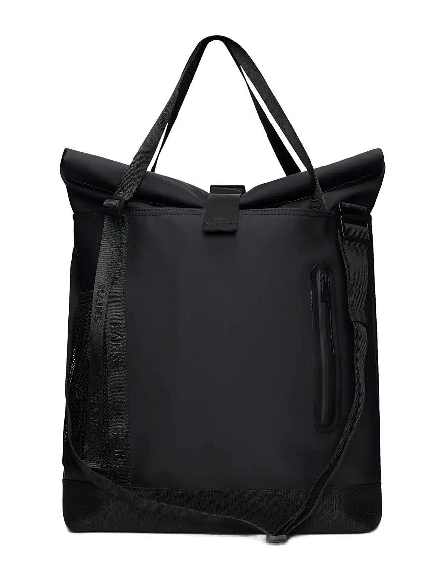 Rains - Trail Rolltop Tote Bag W3 - wasserdichte taschen - black - 2