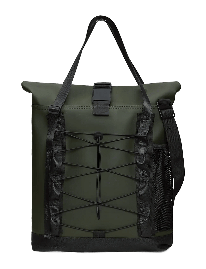 Rains - Trail Rolltop Tote Bag W3 - wasserdichte taschen - green - 1