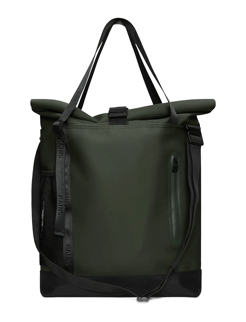 Rains - Trail Rolltop Tote Bag W3 - wasserdichte taschen - green - 2
