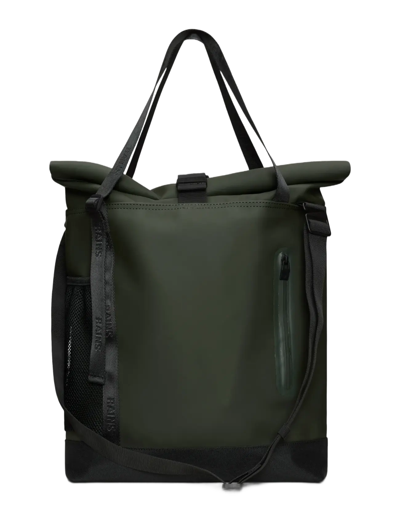 Rains - Trail Rolltop Tote Bag W3 - wasserdichte taschen - green - 2