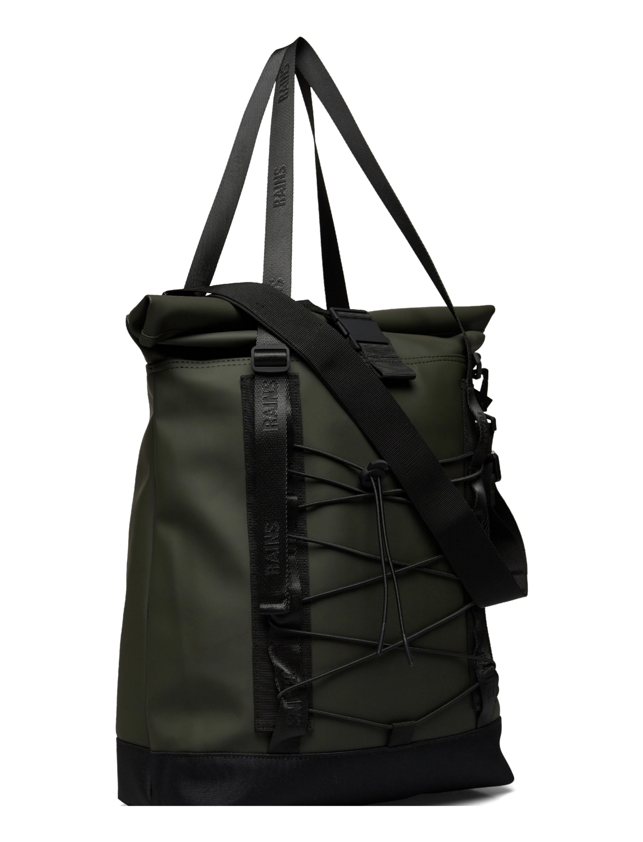 Rains - Trail Rolltop Tote Bag W3 - wasserdichte taschen - green - 3