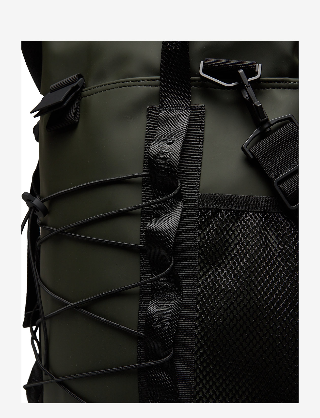 Rains - Trail Rolltop Tote Bag W3 - vedenpitävät laukut - green - 4