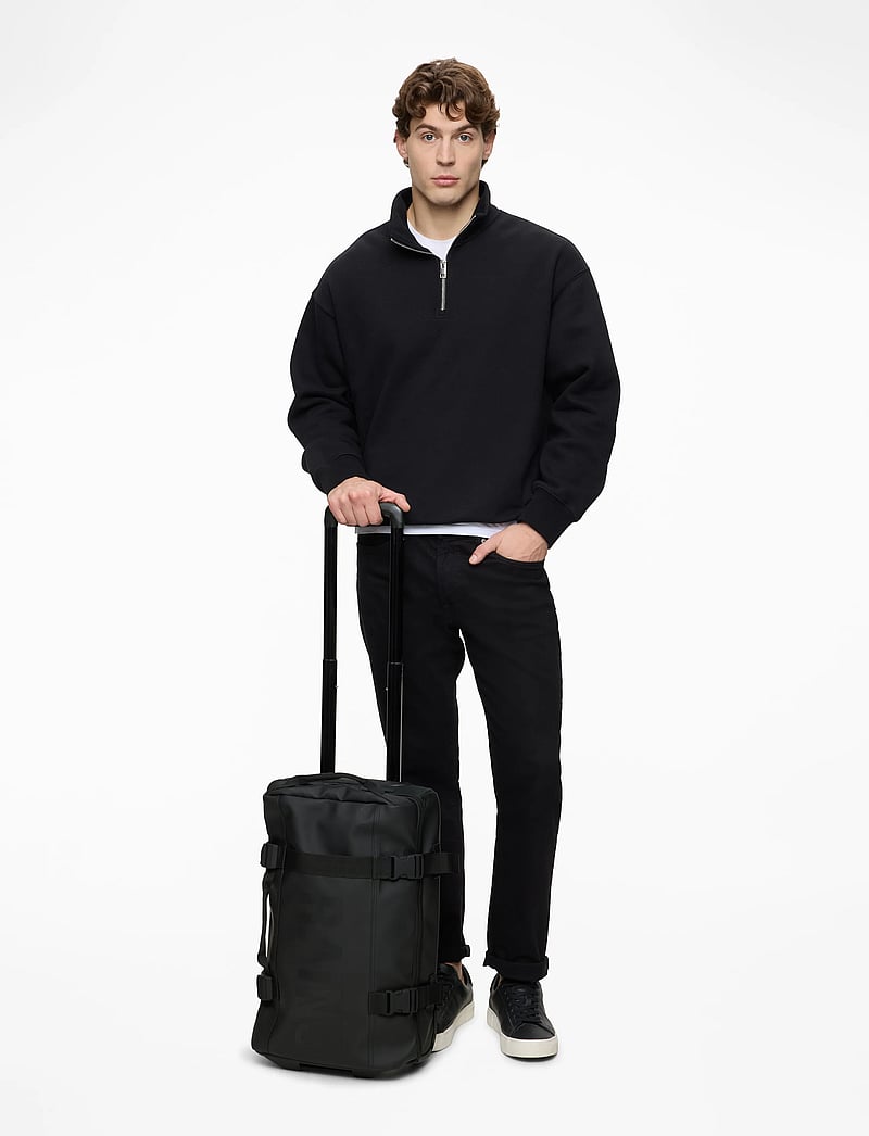 Rains - Texel Cabin Bag W3 - rankinio bagažo lagaminai - black - 2