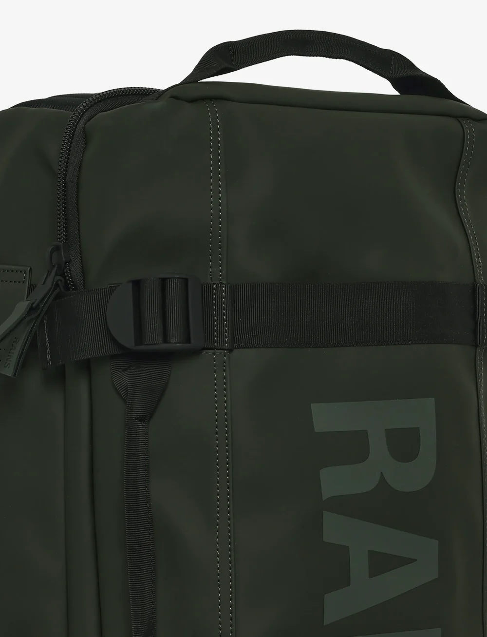 Rains - Texel Cabin Bag W3 - kabinväskor - green - 4