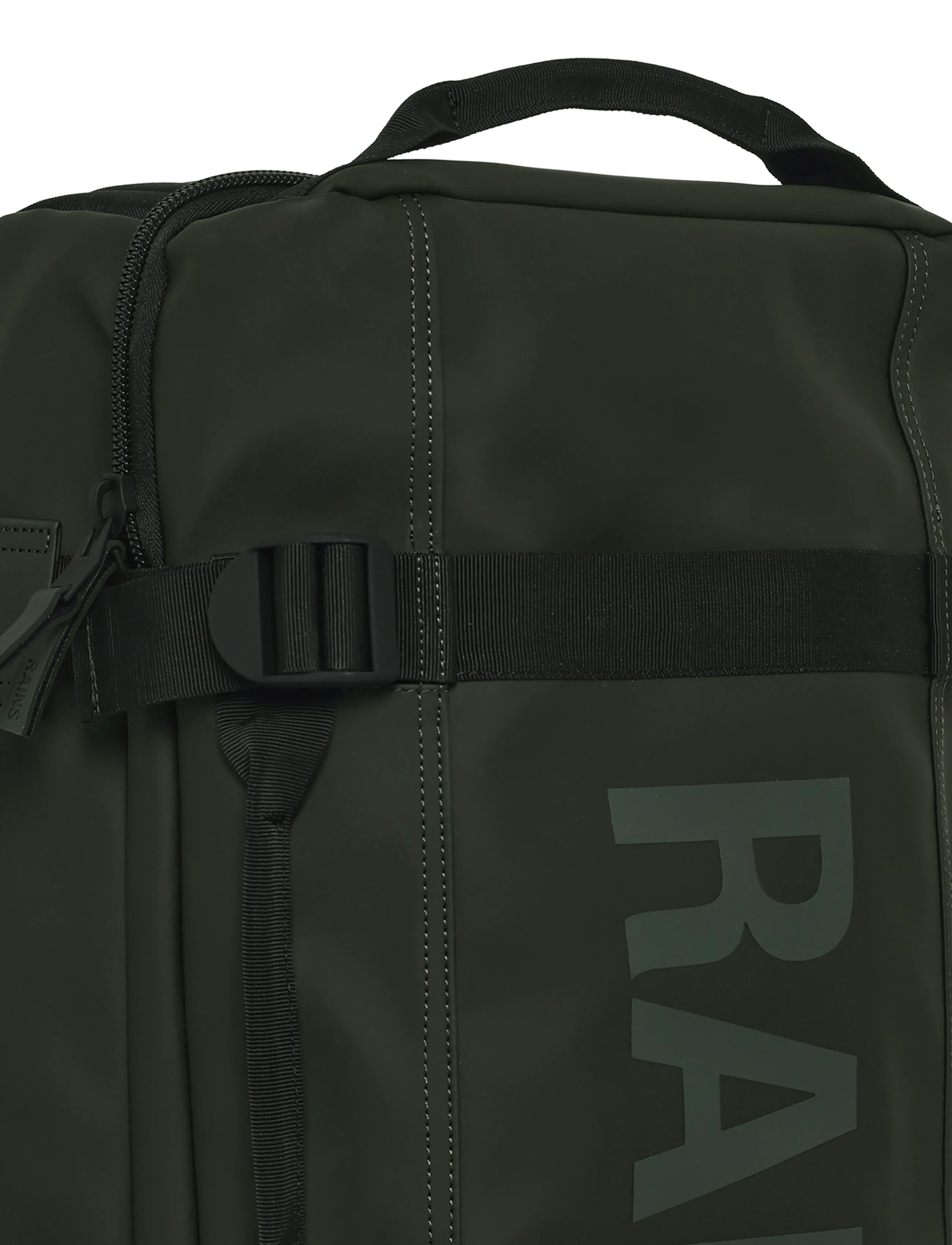 Rains - Texel Cabin Bag W3 - kofferter i cabin size - green - 4