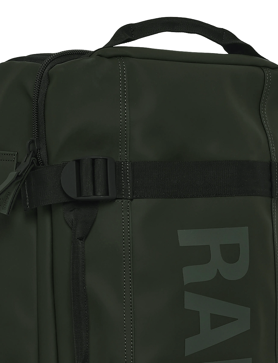 Rains - Texel Cabin Bag W3 - kofferter i cabin size - green - 4