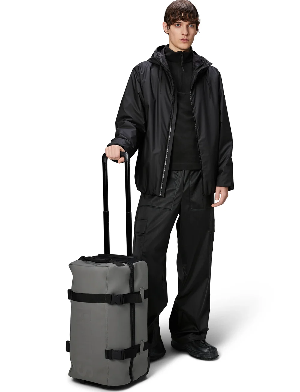 Rains - Texel Cabin Bag W3 - salongi suuruses kohvrid - grey - 0