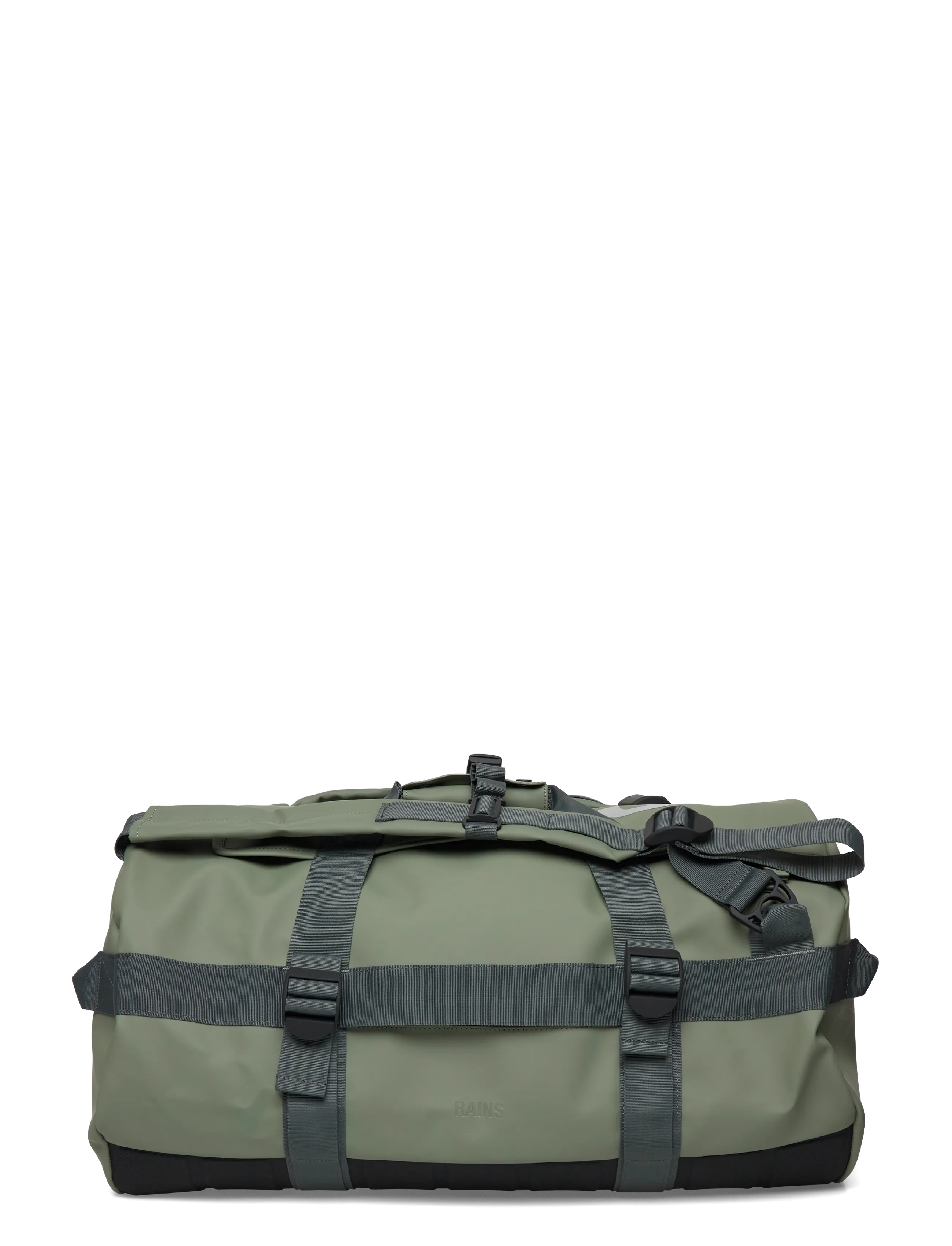 Rains Texel Duffel Bag W3, One Size, Bags, Khakigrün - Weekend & Gym Frauen