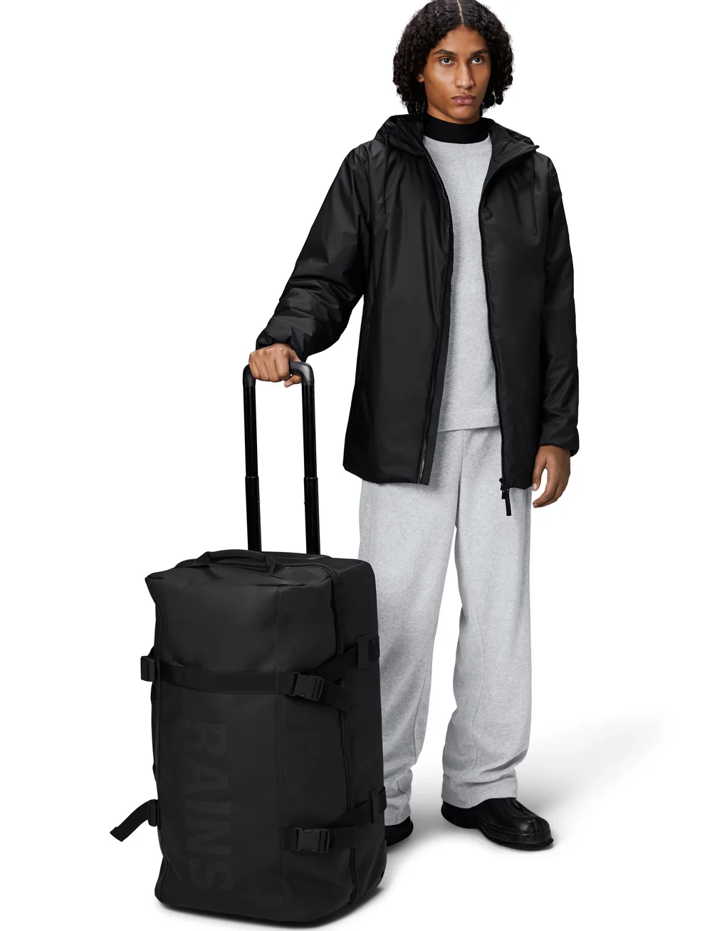 Rains duffel backpack large sale