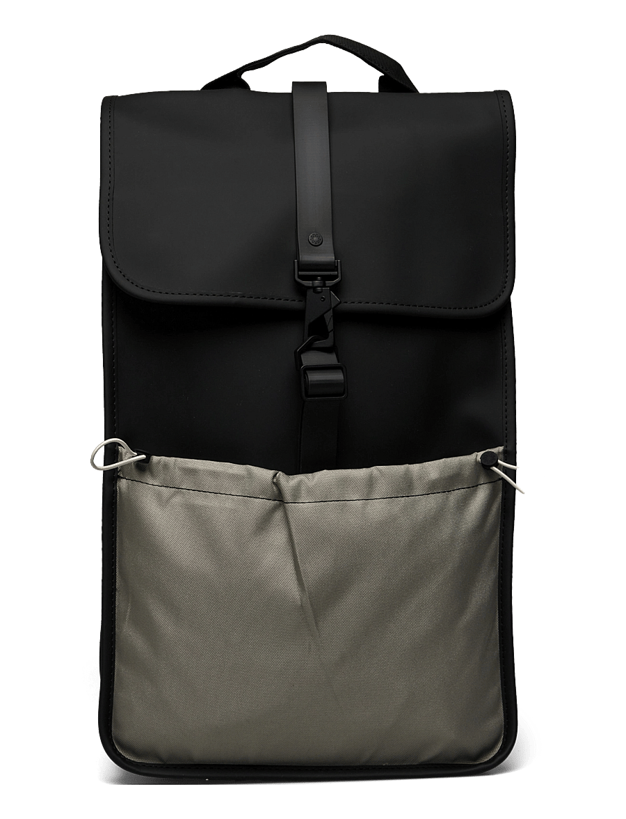 Rains - Mix Backpack W3 - business-rucksäcke - black - 0