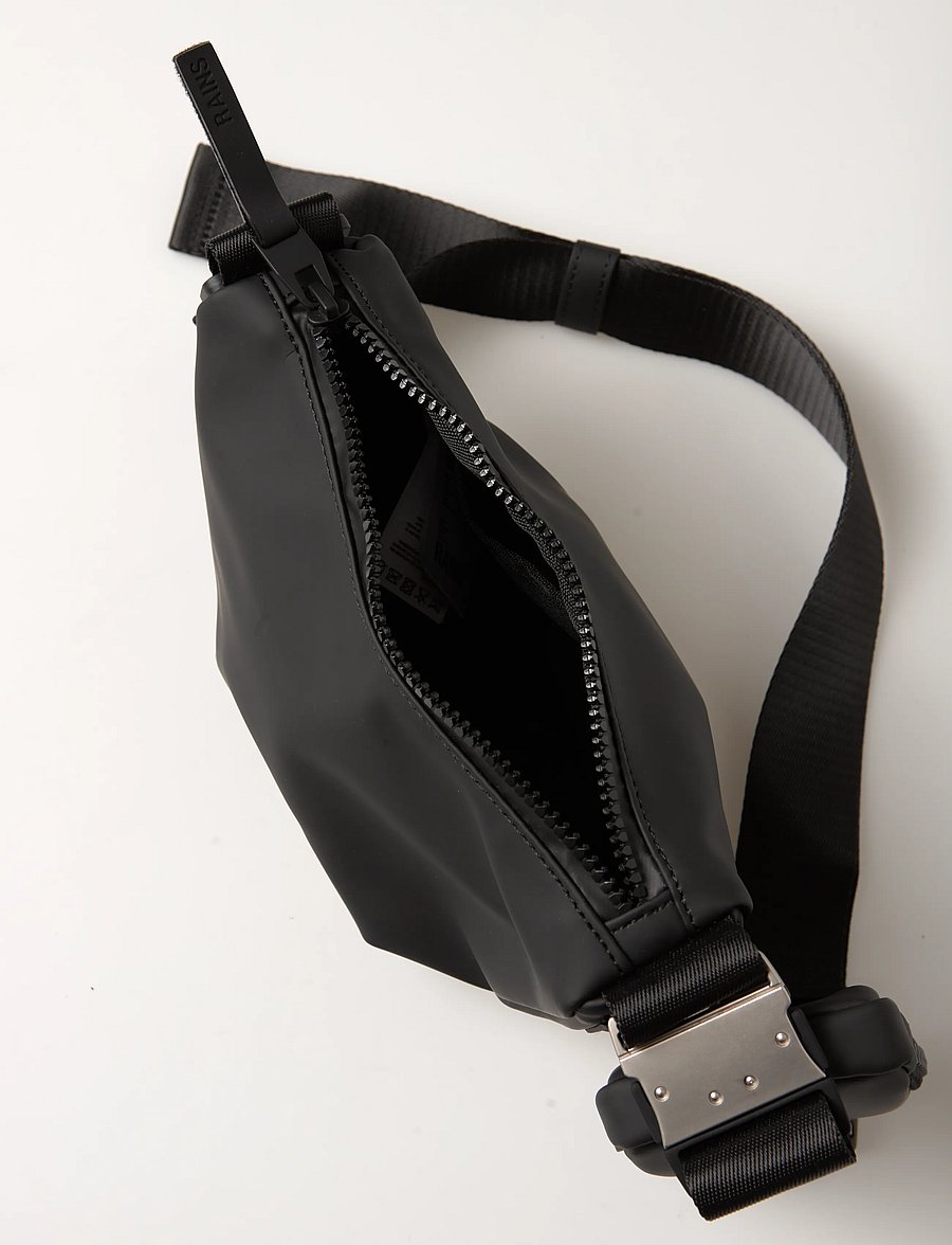 Rains - Valera Shoulder Bag Mini W3 - veekindlad kotid - black - 4