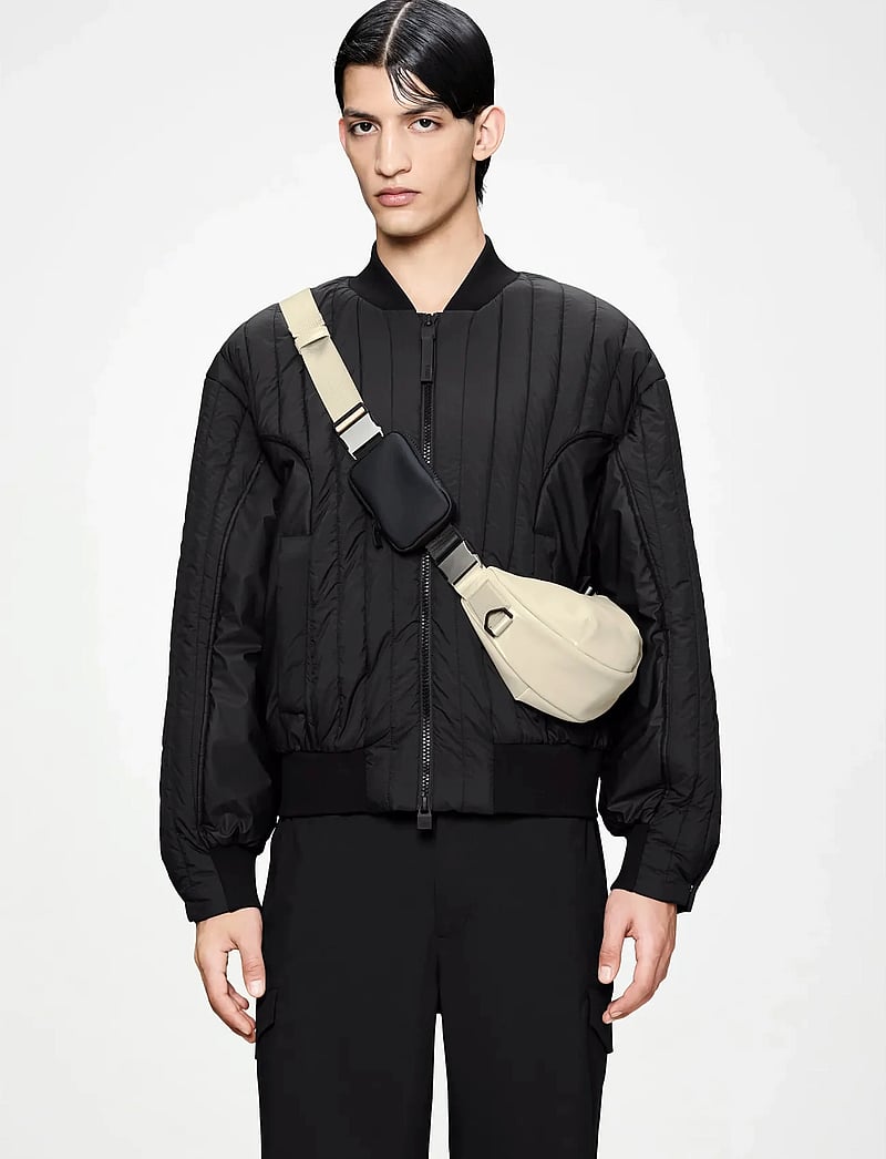 Rains - Valera Shoulder Bag Mini W3 - veekindlad kotid - shore - 0