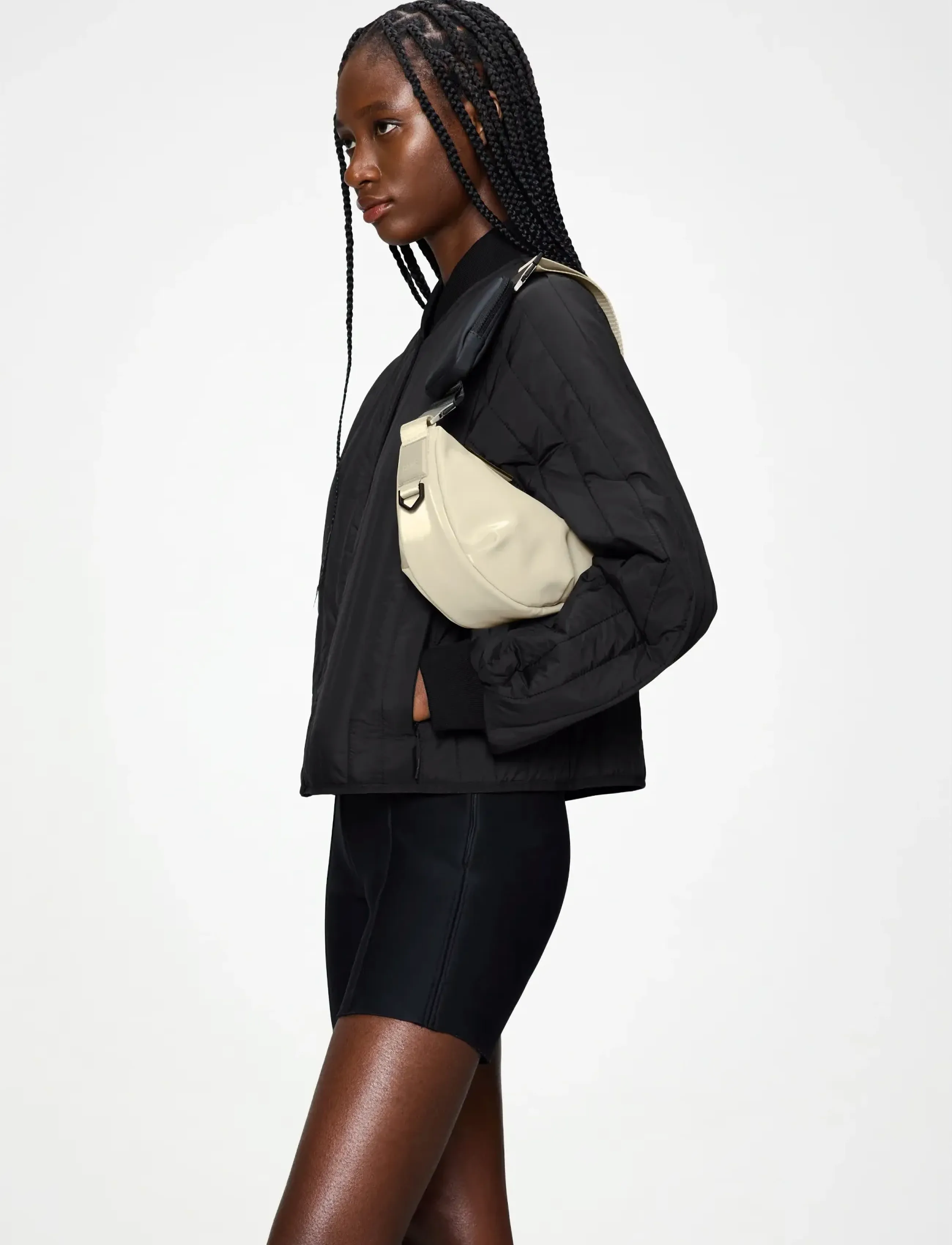 Rains - Valera Shoulder Bag Mini W3 - vattentäta väskor - shore - 4