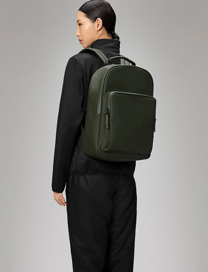 Rains - Book Daypack Large W3 - vattentäta väskor - green - 0