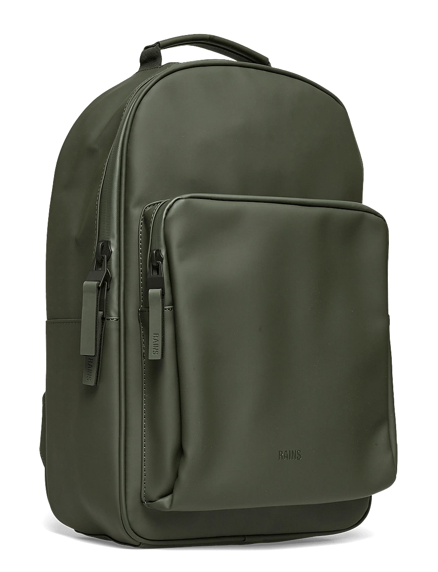 Rains - Book Daypack Large W3 - affärsryggsäckar - green - 3