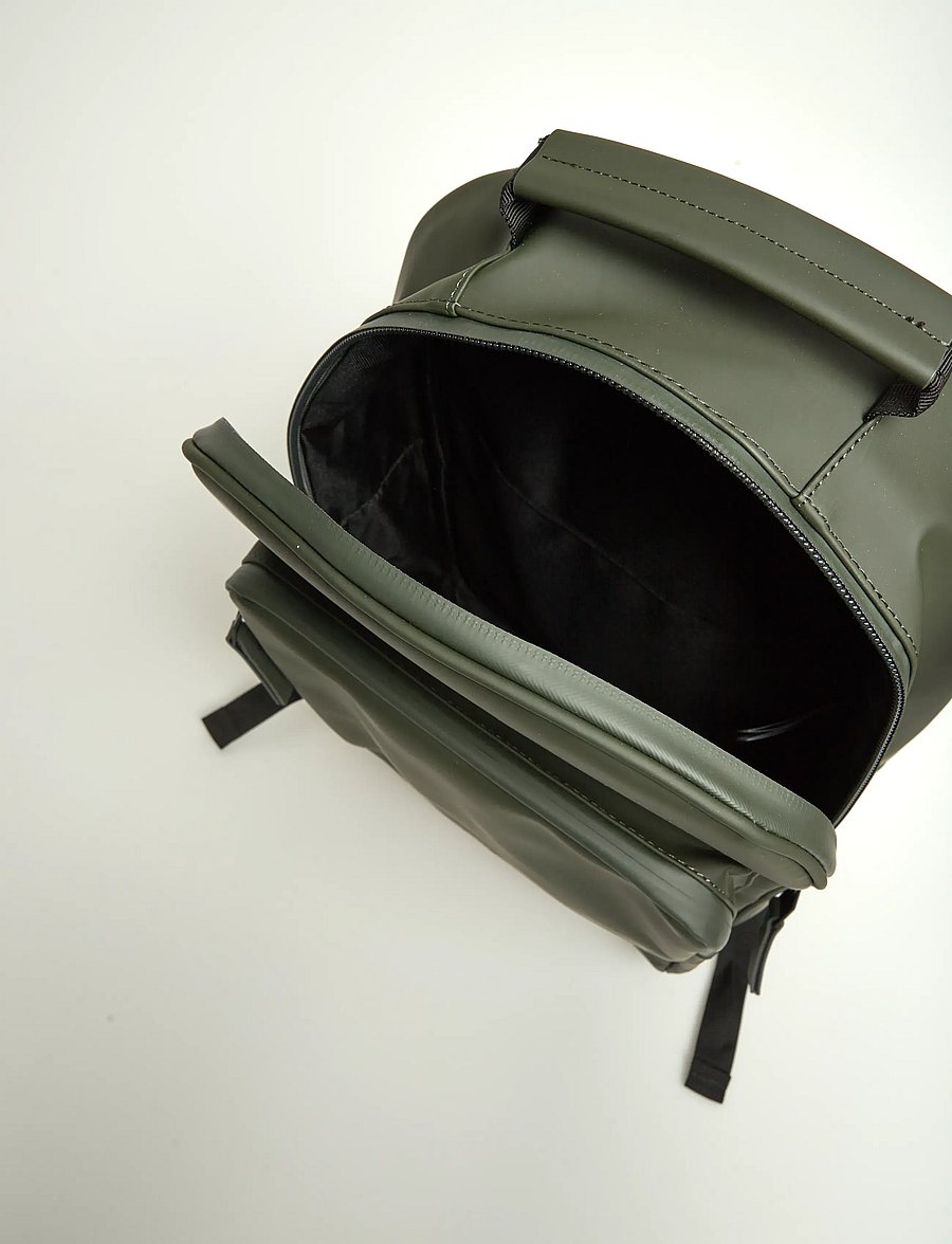 Rains - Book Daypack Large W3 - affärsryggsäckar - green - 4