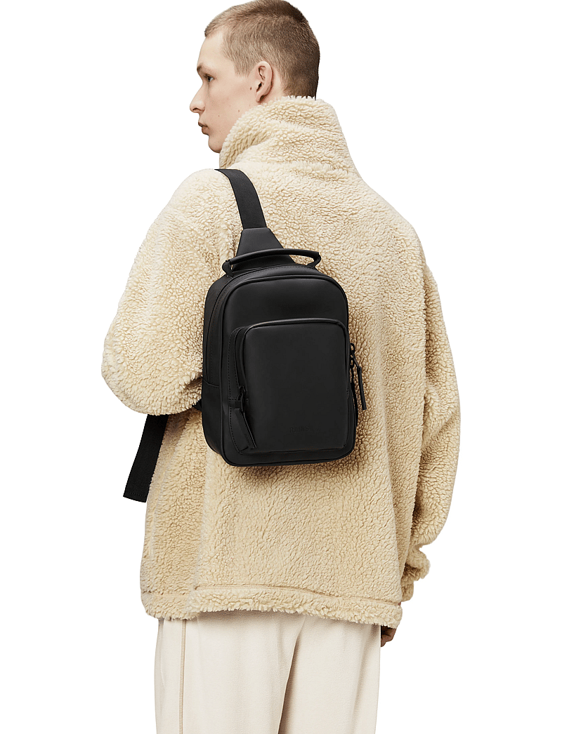 Rains - Book Daypack Mini W3 - vandtætte tasker - black - 0