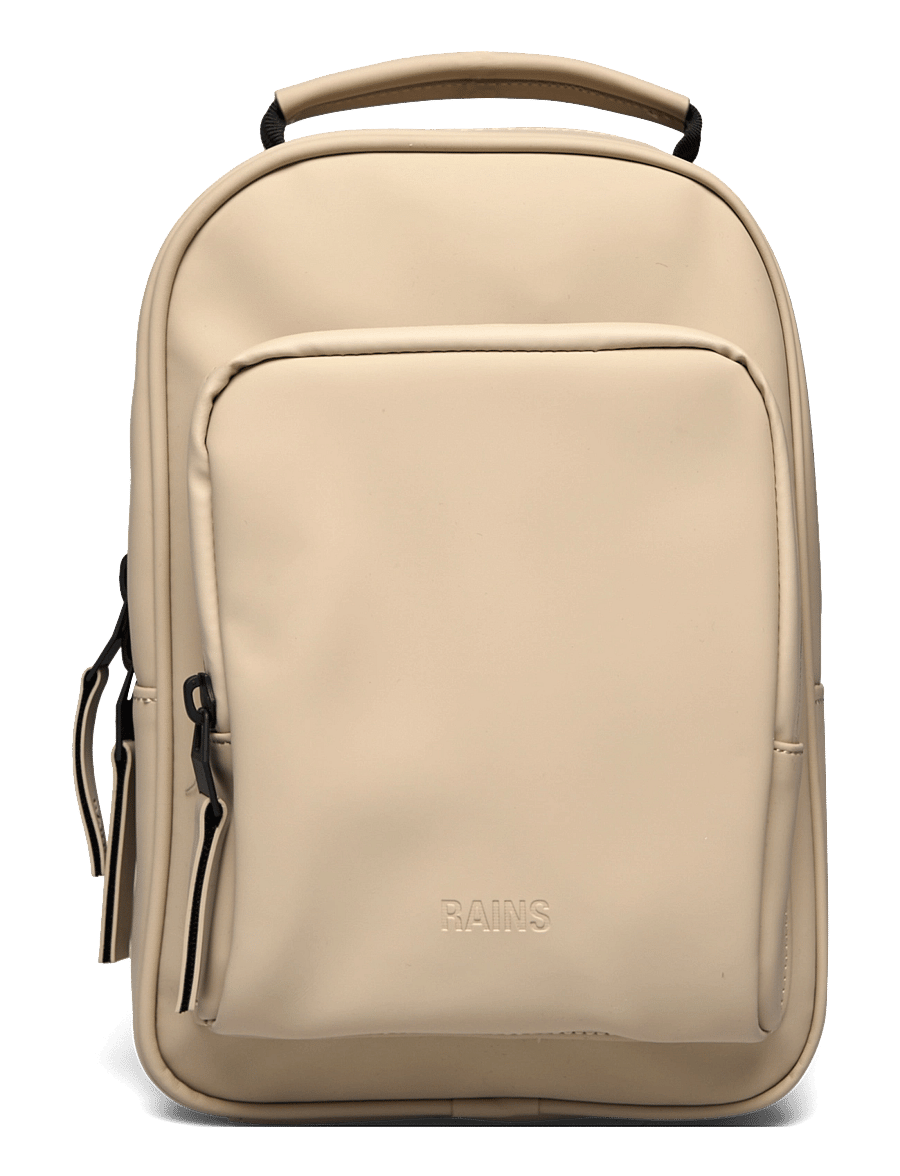 Rains - Book Daypack Mini W3 - vedenpitävät laukut - sand - 1