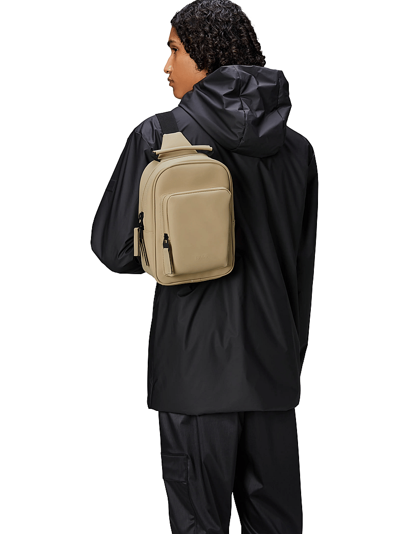 Rains - Book Daypack Mini W3 - wasserdichte taschen - sand - 0