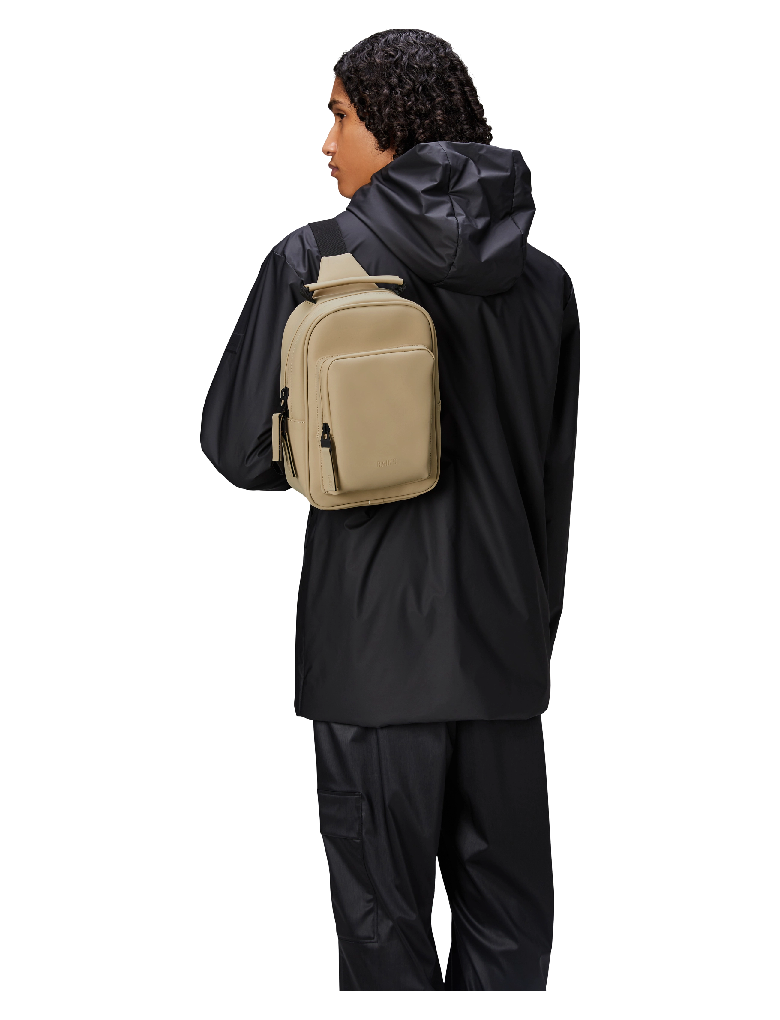Rains - Book Daypack Mini W3 - accessories - sand - 4