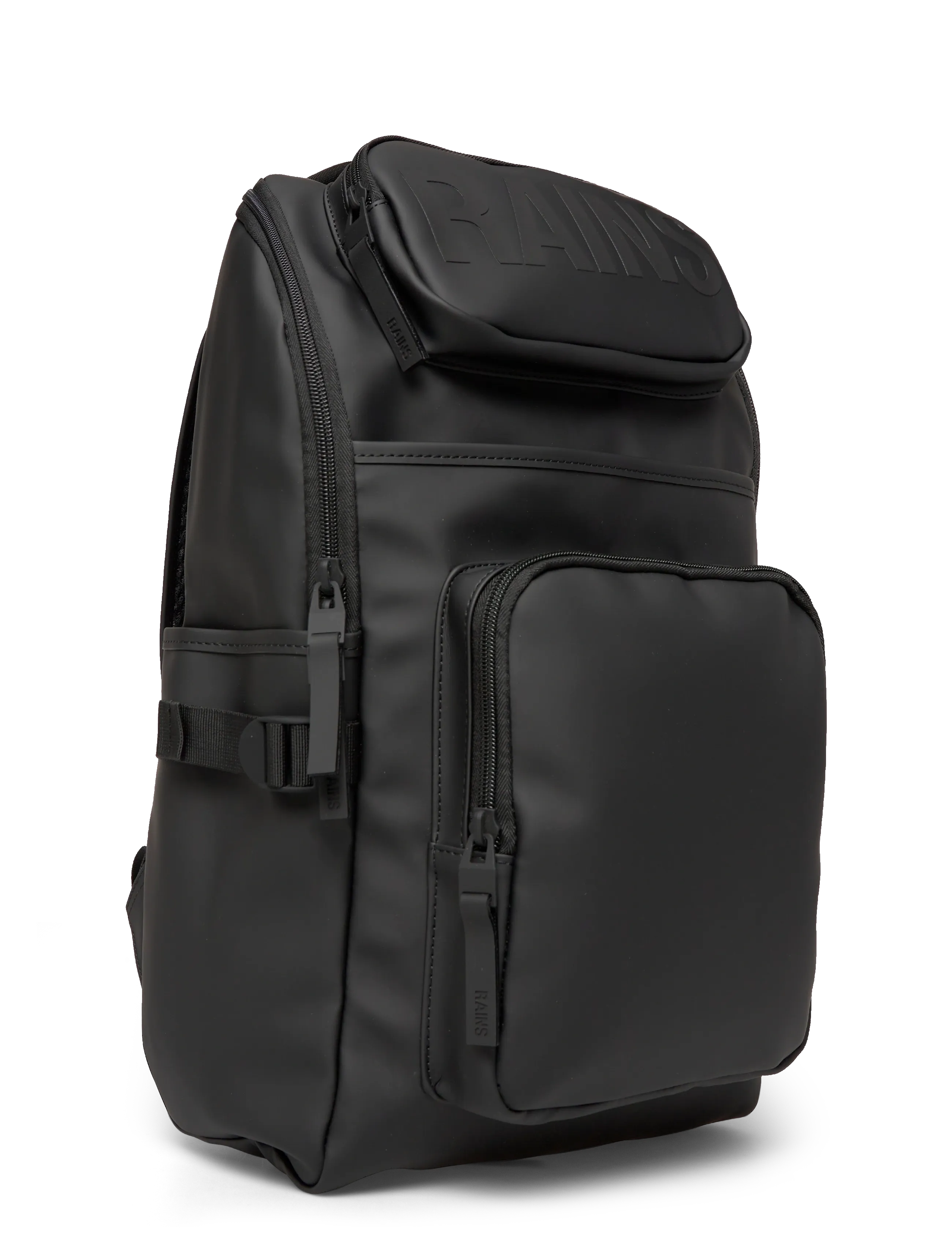 Rains - Texel Cargo Backpack W3 - smart backpacks - black - 3