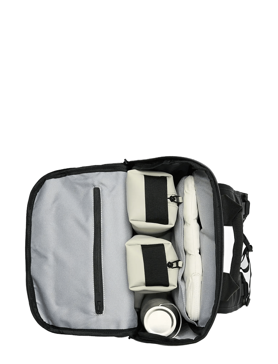 Rains - Texel Cargo Backpack W3 - smarta ryggsäckar - black - 4
