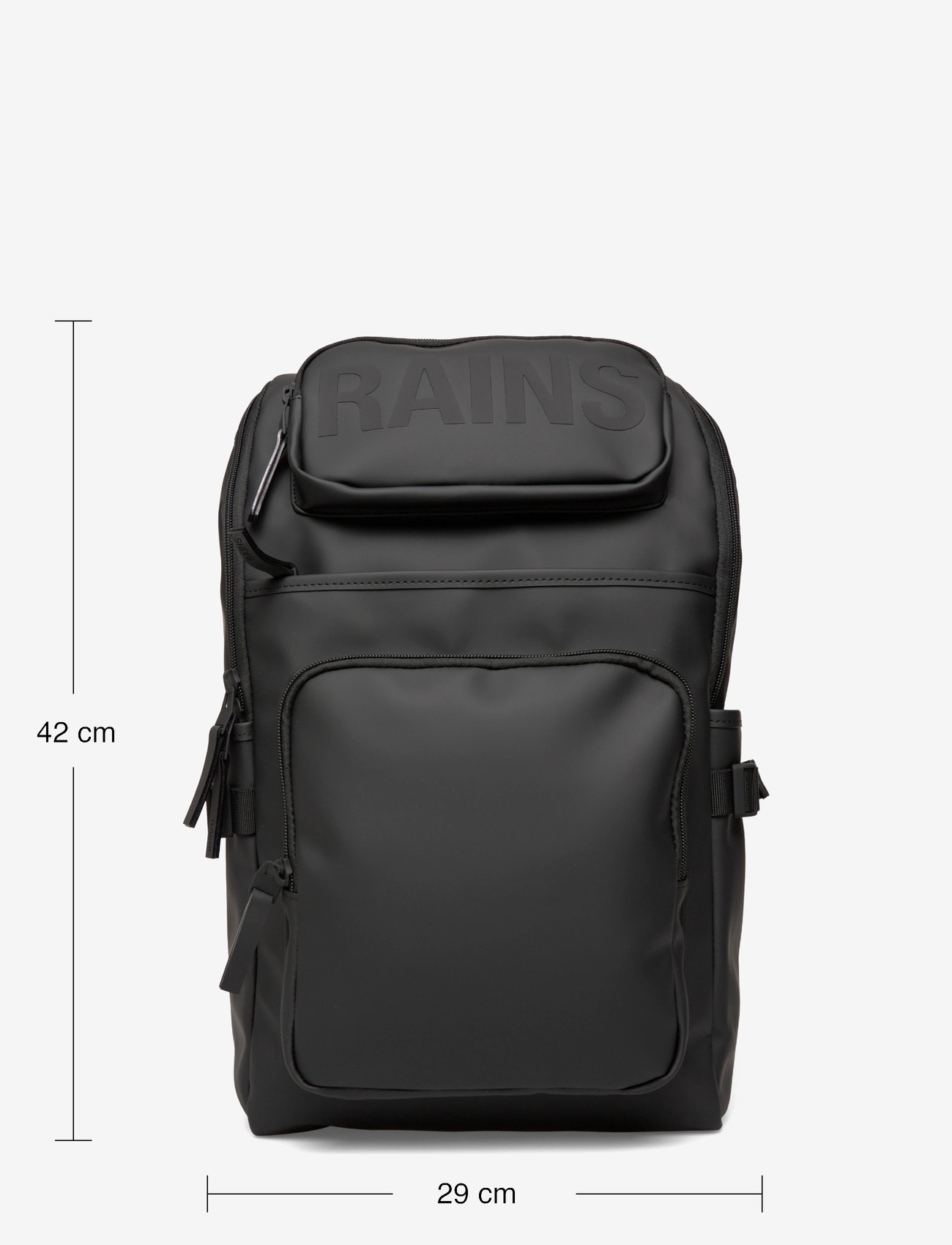 Rains - Texel Cargo Backpack W3 - vattentäta väskor - black - 5