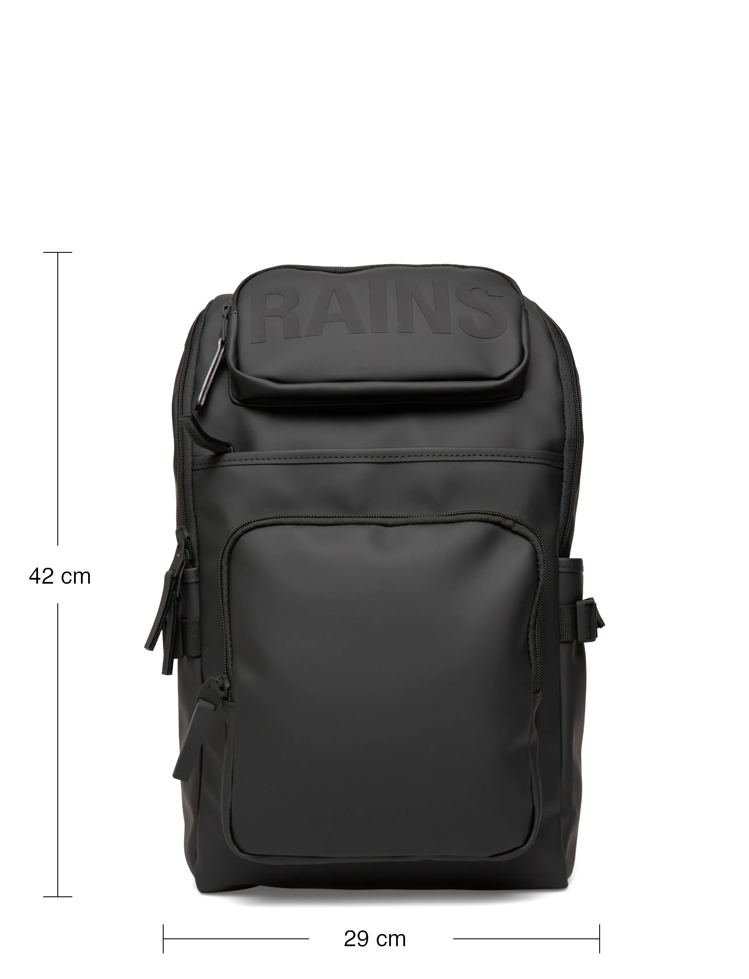 Rains - Texel Cargo Backpack W3 - snjallbakpokar - black - 5