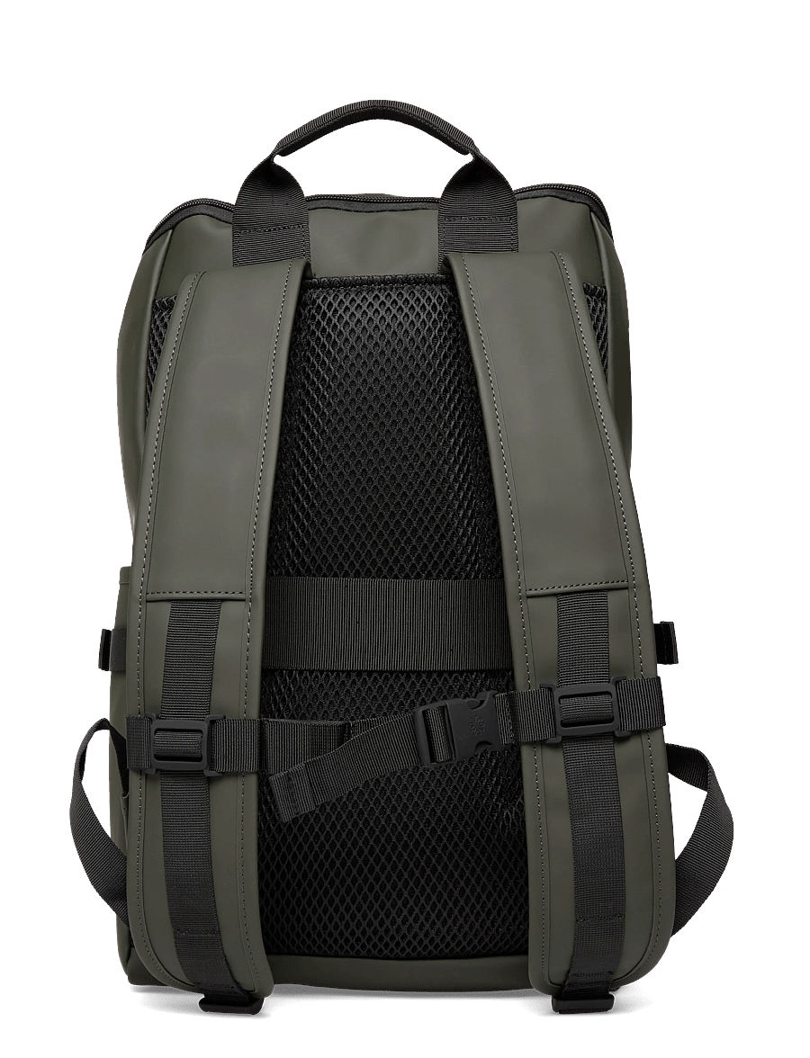 Rains - Texel Cargo Backpack W3 - nutikad seljakotid - green - 2