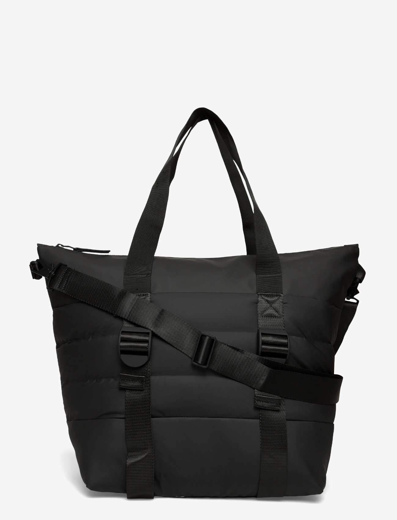 Rains - Puffer Mix Tote Bag Mini W3 - vattentäta väskor - black - 1