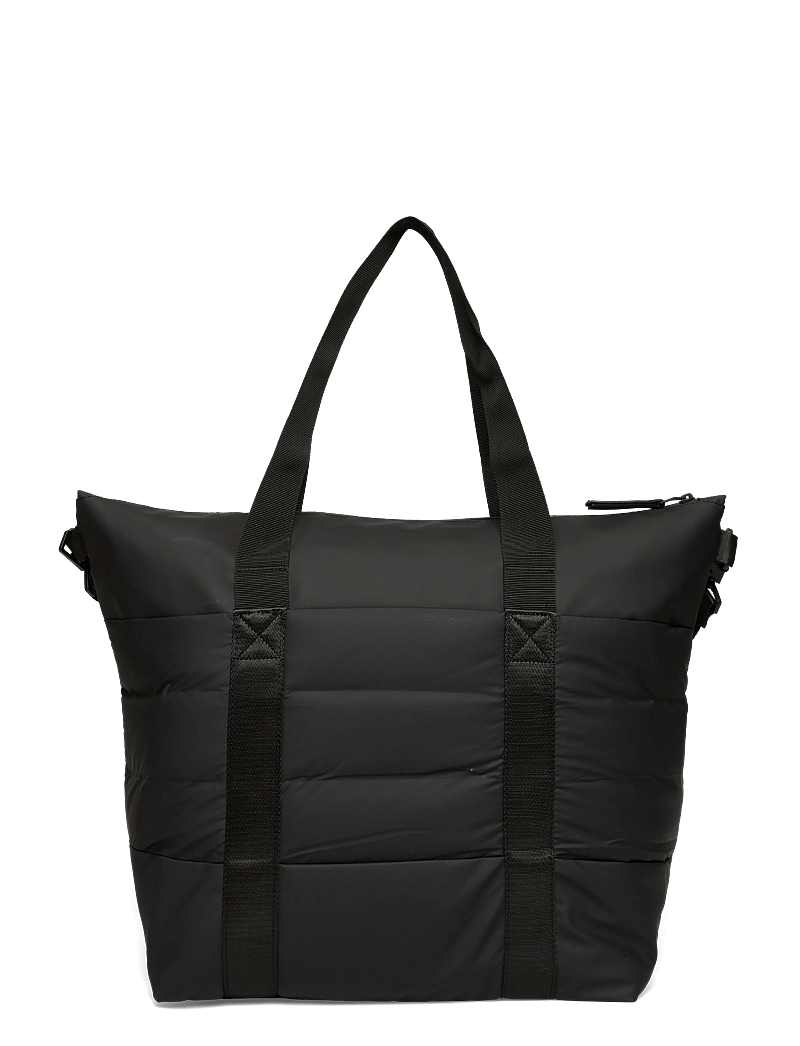 Rains - Puffer Mix Tote Bag Mini W3 - vattentäta väskor - black - 2