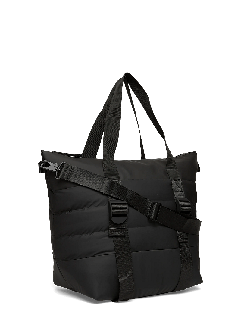Rains - Puffer Mix Tote Bag Mini W3 - vattentäta väskor - black - 3