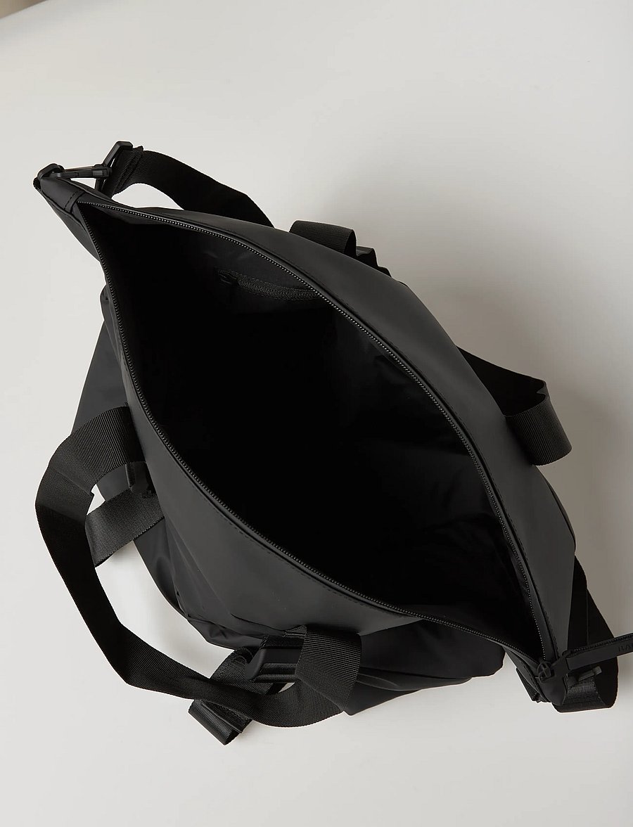 Rains - Puffer Mix Tote Bag Mini W3 - verslaðu eftir tilefni - black - 5