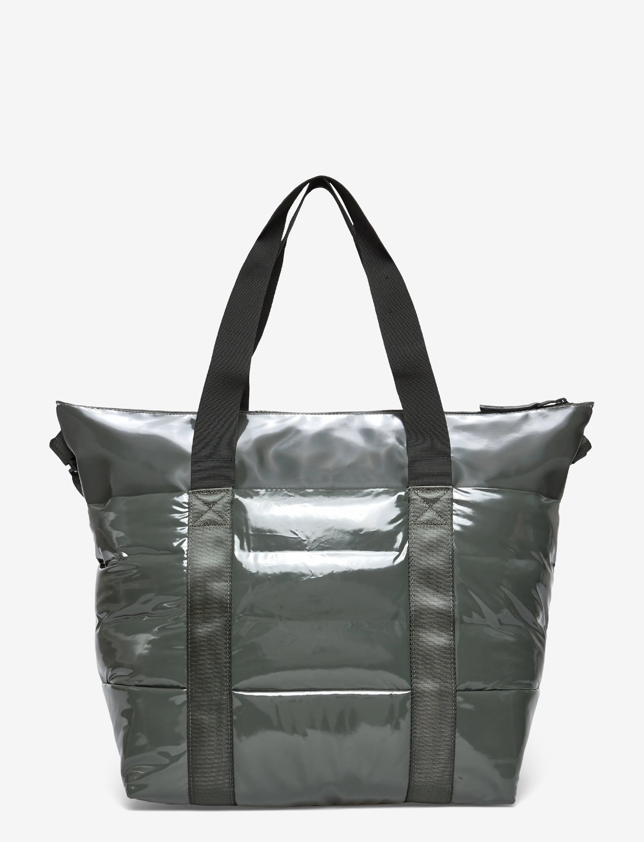 Rains - Puffer Mix Tote Bag Mini W3 - vattentäta väskor - swamp - 1