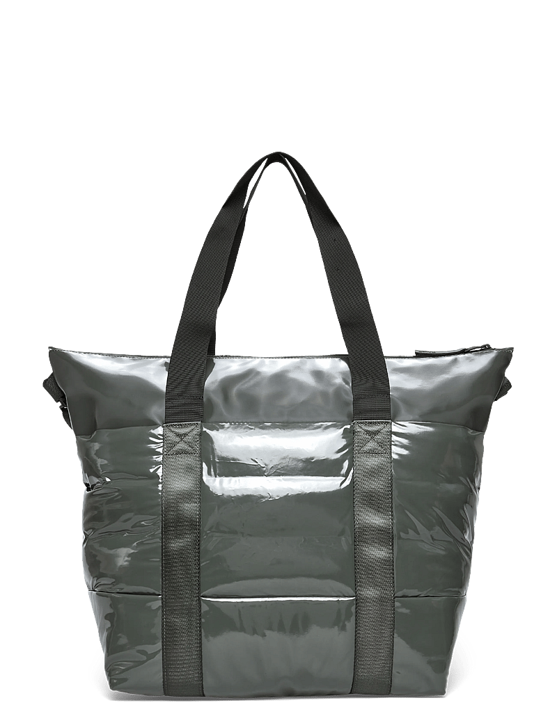 Rains - Puffer Mix Tote Bag Mini W3 - vattentäta väskor - swamp - 1