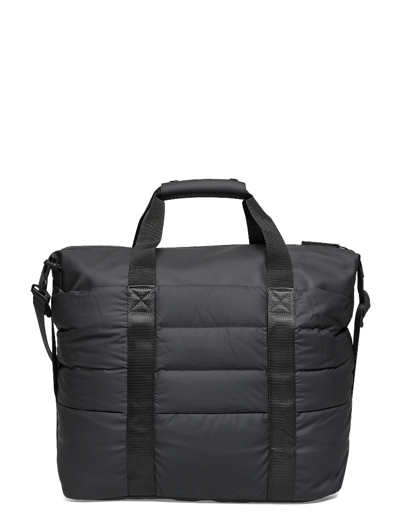 Rains - Puffer Mix Weekend Bag Small W3 - vattentäta väskor - black - 1
