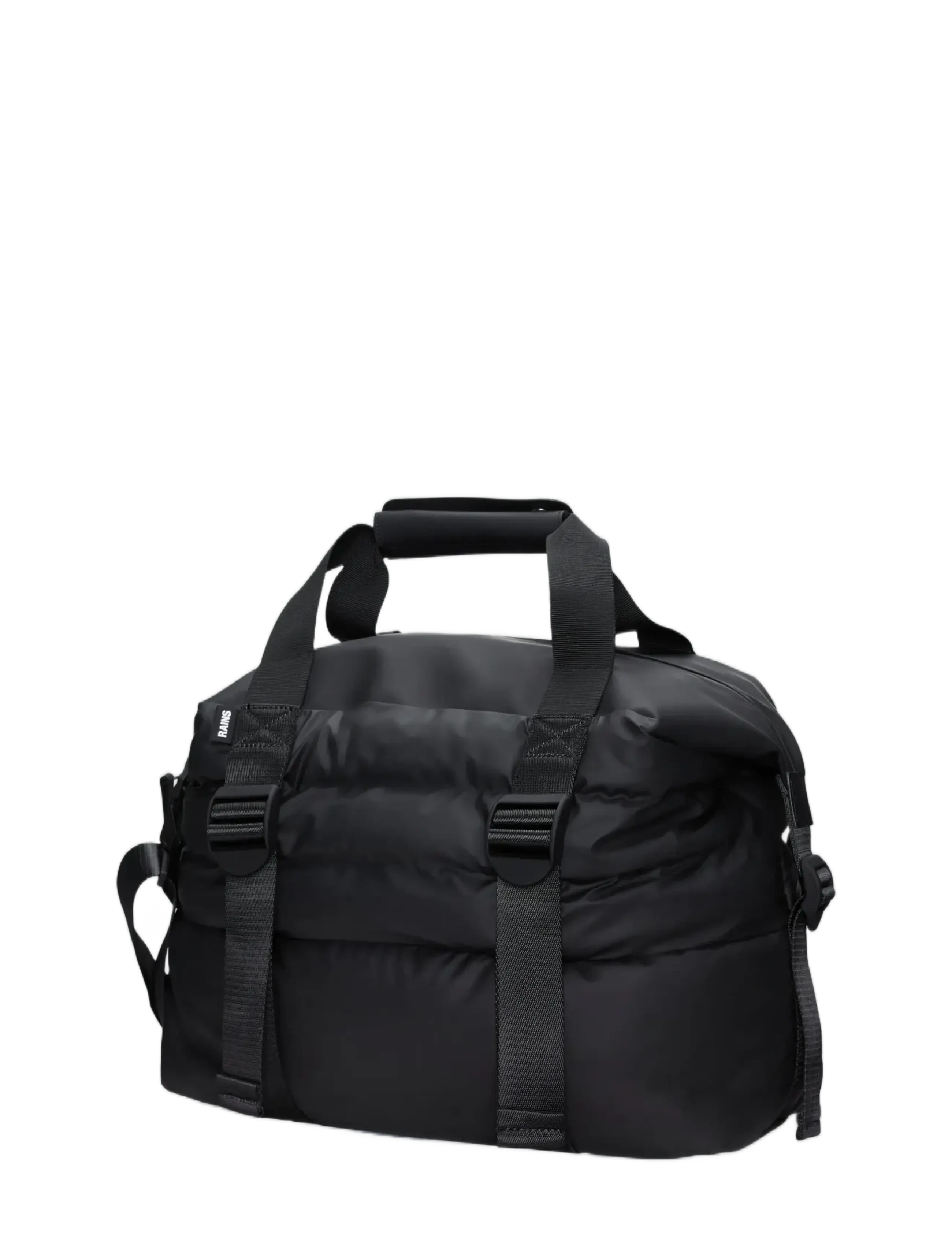Rains - Puffer Mix Weekend Bag Small W3 - waterdichte tassen - black - 2
